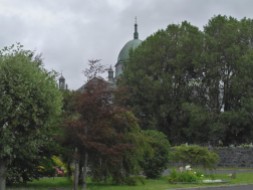 View of Galway Cathedral from Poor Clare convent - 5 July 2018